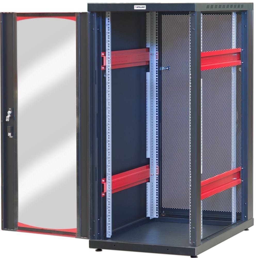 Intellinet Armadio Server Rack 19' 800x1000 47 Unita' Nero Serie IdealNET