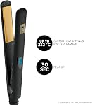 Hot Tools Pro Signature Céramique numérique cheveux plat en fer, Silky, Styles de qualité professionnelle lisse, (1 dans)