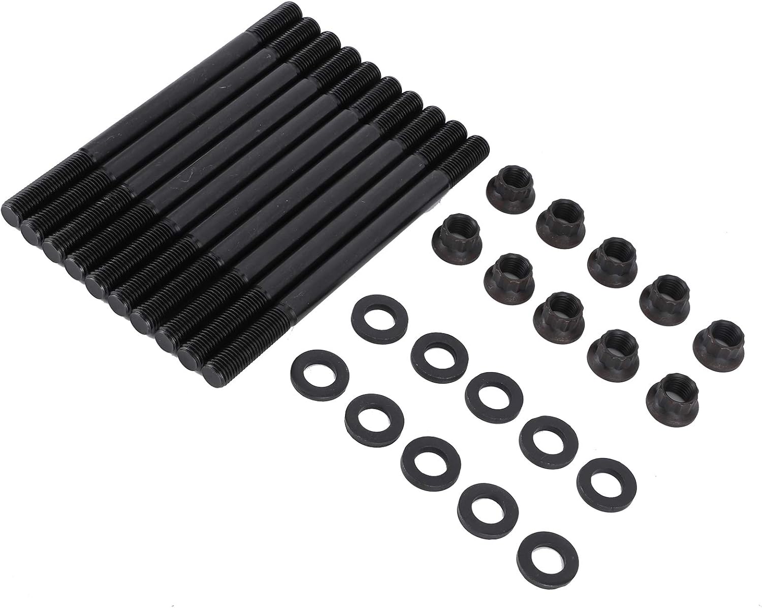 D16Y8 Head Studs,Arp 2084305 D16Y8 Head Bolts Head Bolt Sets Cylinder Head Stud Kit Bolts Nuts 2084305 For 1996-2000 D16Y7 D16Y8