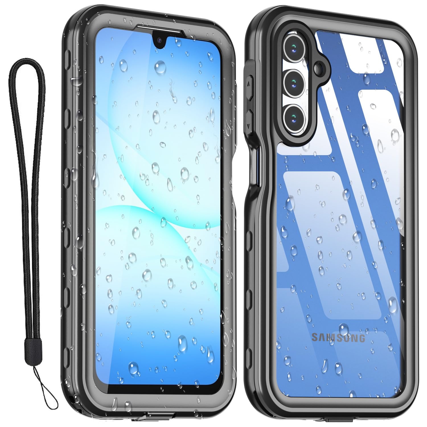 Coque étanche Samsung A17 antichoc et antipoussière intégrale 360 - 8