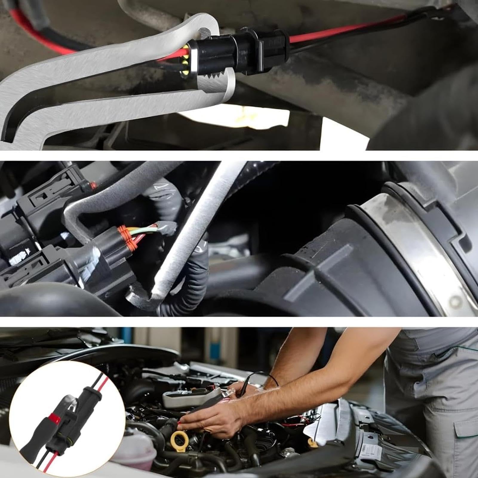 Alicates de separación de enchufes eléctricos, alicates de separación eléctricos automáticos | Alicates de enchufe eléctrico,Accesorios para vehículos, herramienta de eliminación de tapones de