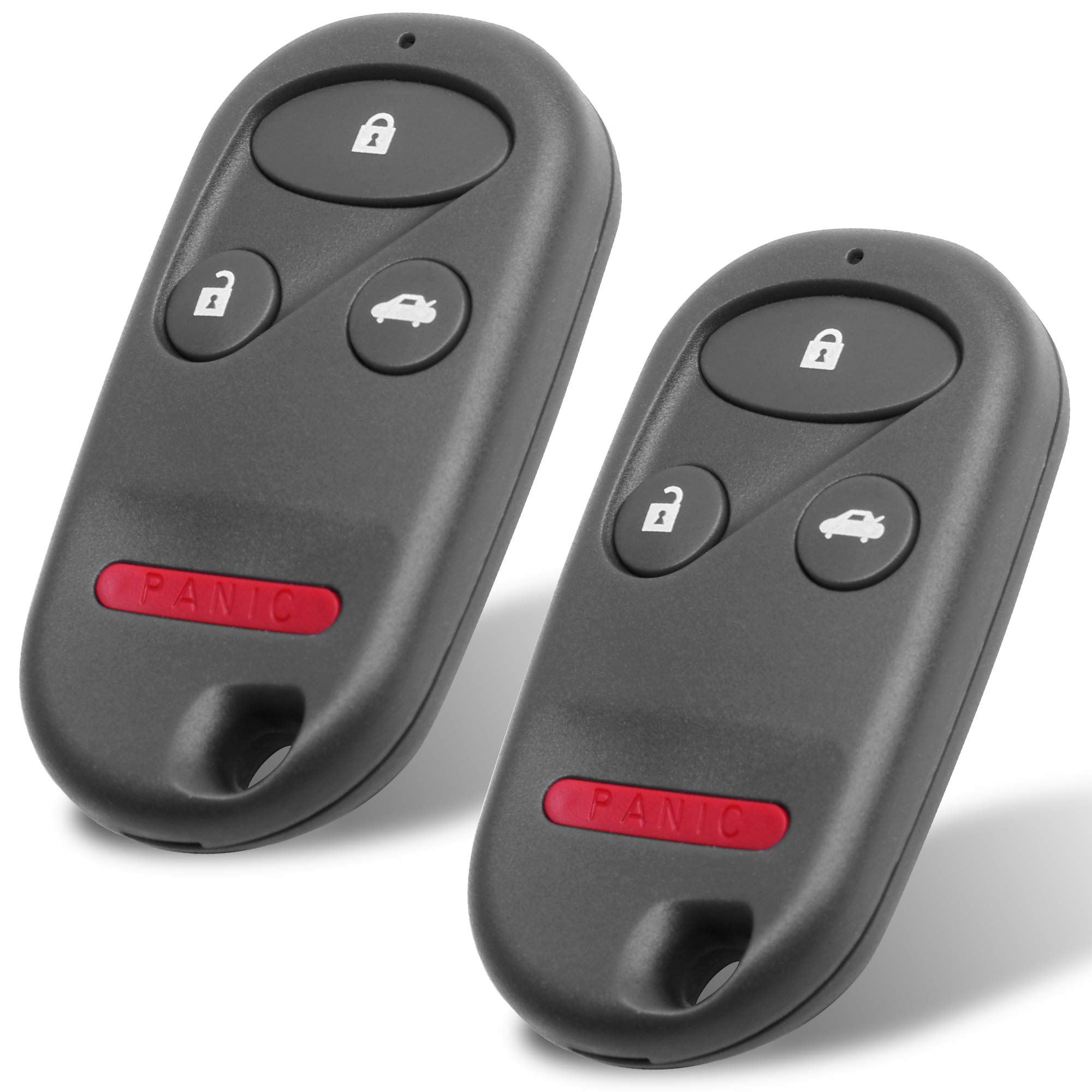 Tyranway 4 Buttons Keyless Entry Remote Key Fob Fit for Honda Accord 1998 1999 2000 2001 2002 / Honda 1999-2003 Acura TL Replacement for P/N: KOBUTAH2T