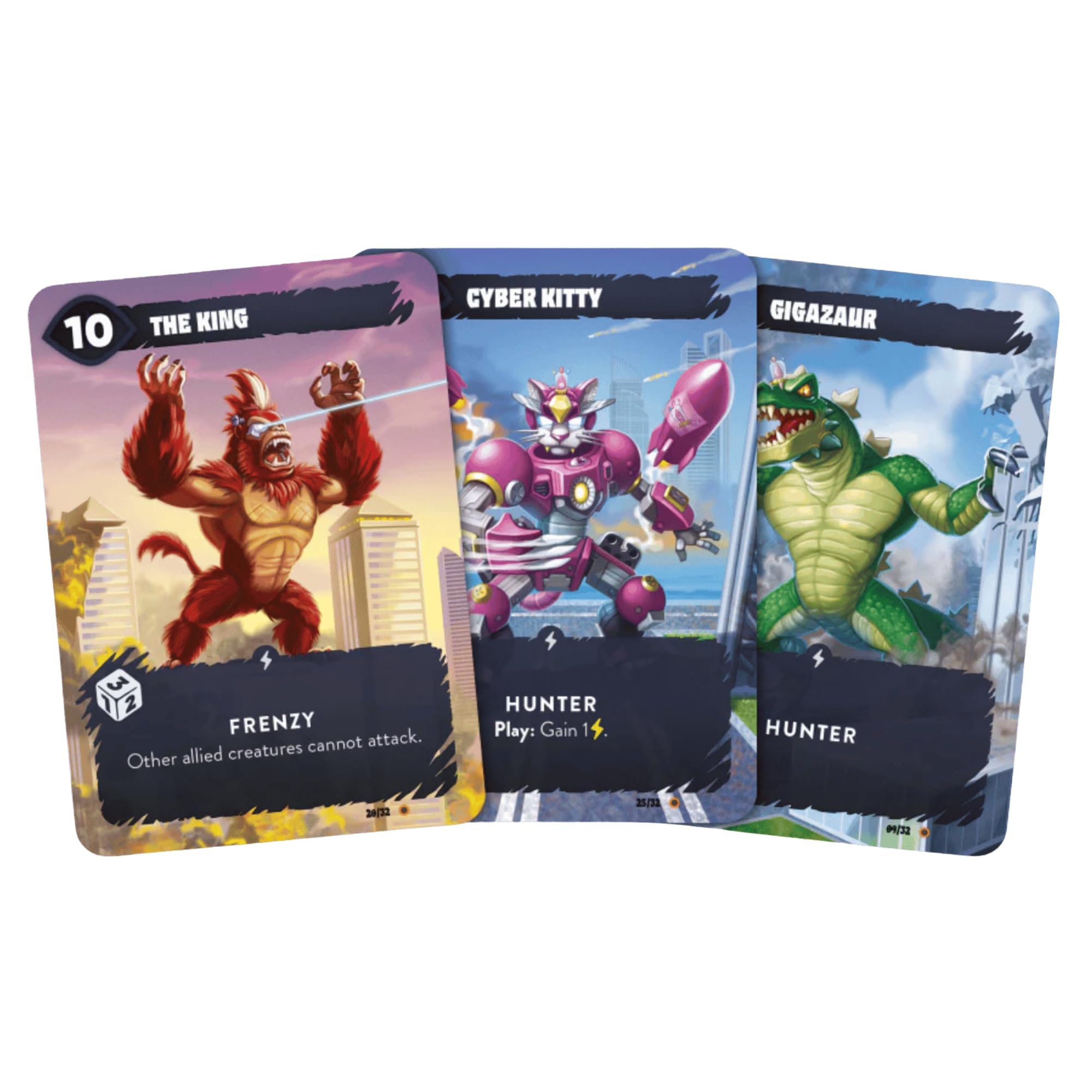 Mindbug : King of Tokyo Jeu de cartes – Bataille croisée épique de Kaijus
