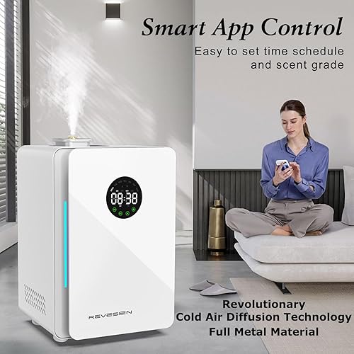 Miniatura 3 de Difusor de aroma HVAC para toda la casa, difusor de aire frío sin agua, difusor de aroma de hotel, máquina de aire de aroma para el hogar, difusor