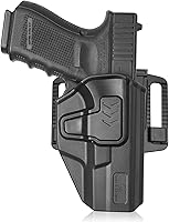 Vista 6 de OWB G19 Holster - Compatible with Glock 19/19X/26 (Gen 1-6) & Glock 23/32 (Gen 1-4) & Glock 44/45 - Select Model: Quick-Detach Mounting System(QD