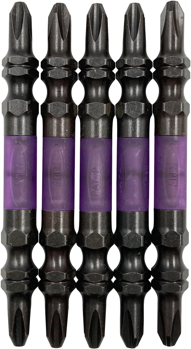 ANEX ABRS-14M Black Dragon Toughness Bit Slim Type + 2 x 110 Set of 10