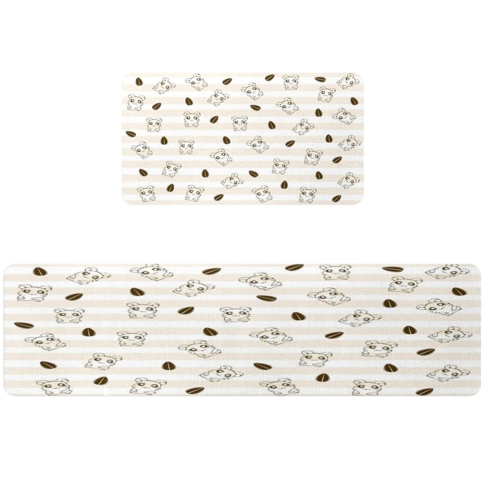 Alfombrillas de cocina lavables VAPOKF para evitar resbalones y manchas