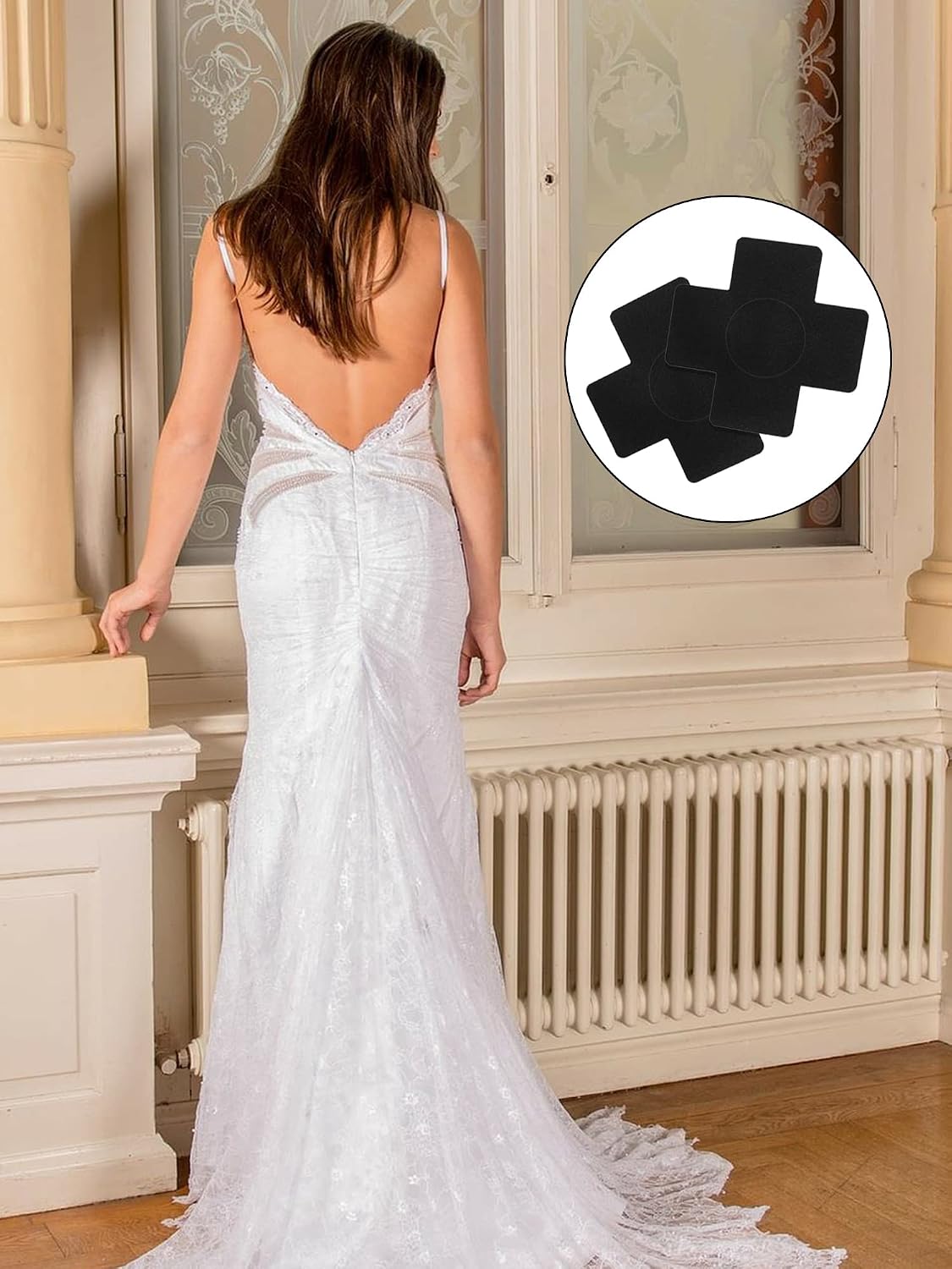 10 Pairs Women Nipple Petals Disposable Bra Pasties Adhesive Round Heart Petals Bra Satin Bra Cover