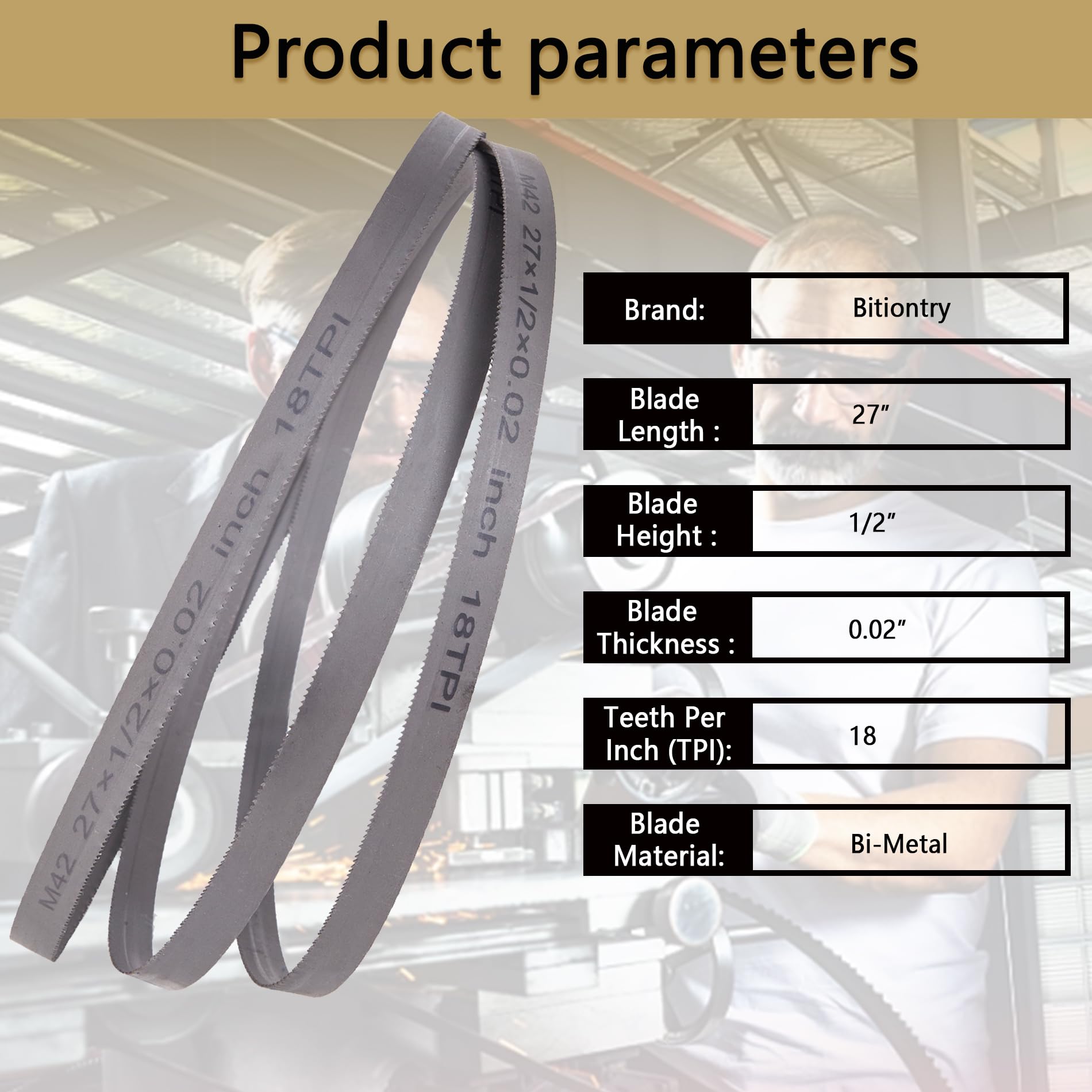Bandsaw Blades - DeWalt & Milwaukee Compatible (3 Pack) -6
