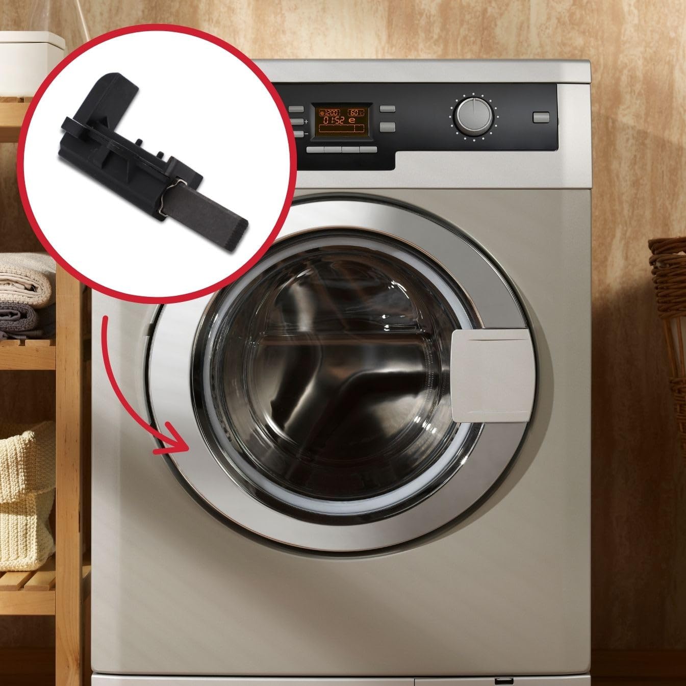 Ricambio Spazzole Di Carbonio X 2 Per Beko WMA1614W Lavatrice - Foto 7