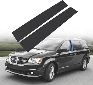 B Pillar Side Molding Window Trim Set Replacement for Chrysler Town Country