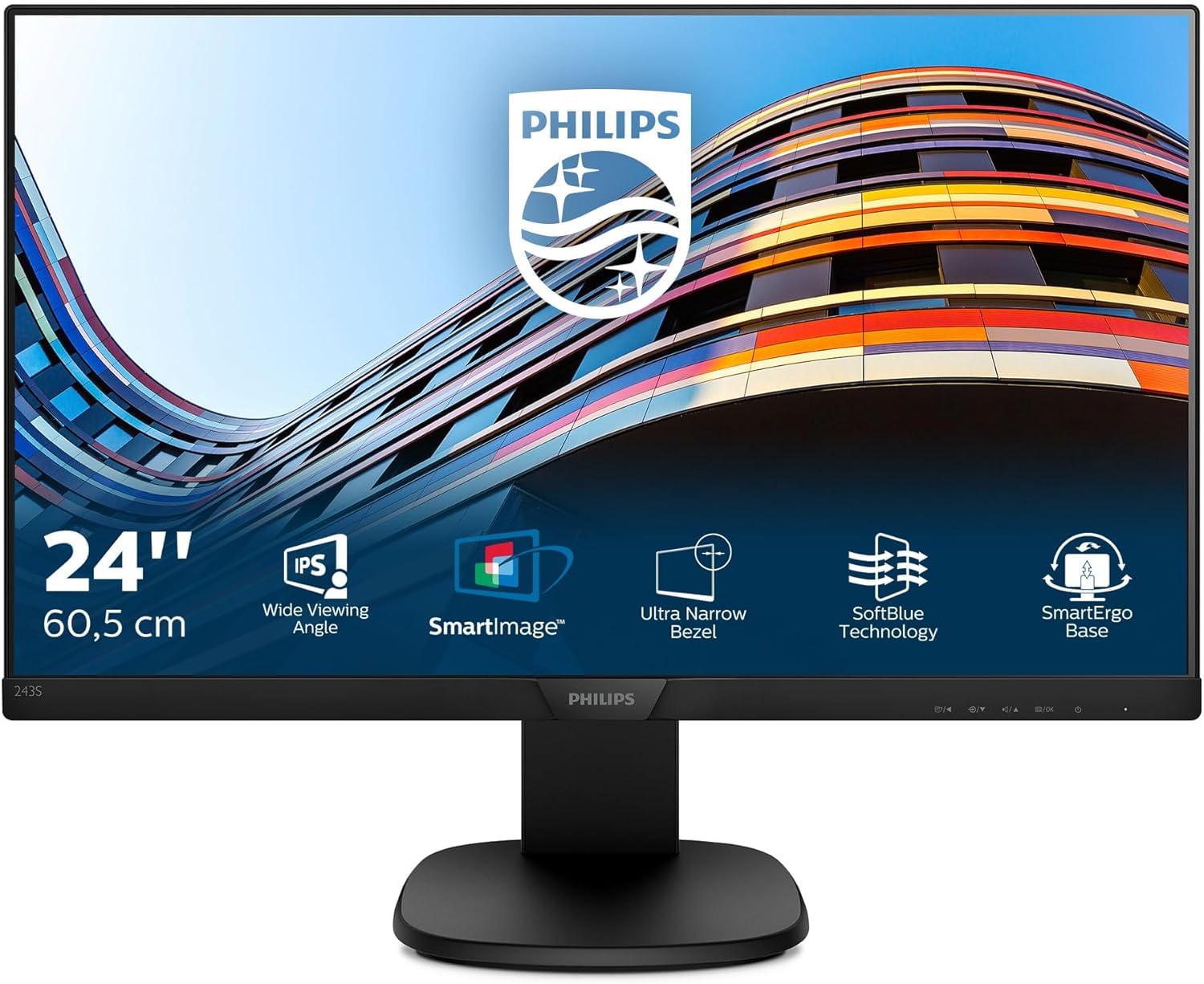 フィリップス　24インチ　モニター Amazon.co.jp: Philips 243S7E 24インチ液晶モニター フルHD 1920x1080