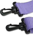 DALIX Sangle de Remplacement Premium avec Coussin Épaules pour Sacs de Voyage Duffle, Violet, Taille Unique