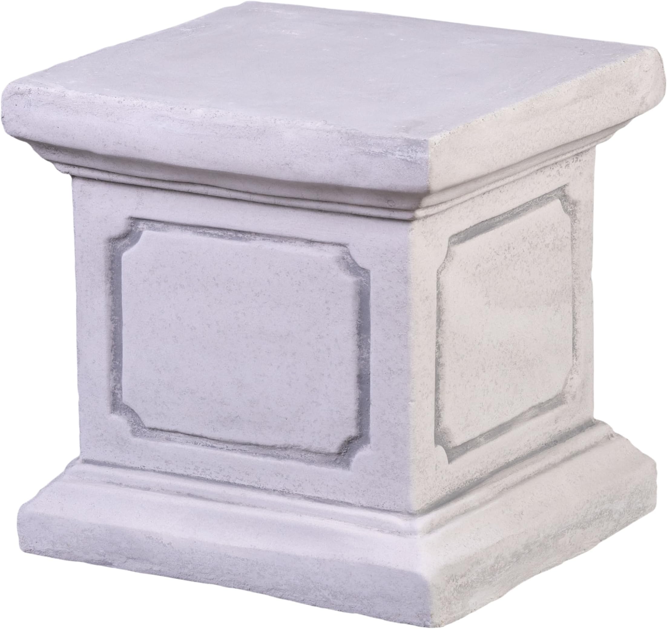 gartendekoparadies.de Kleiner quadratischer Sockel Podest, Steinsockel