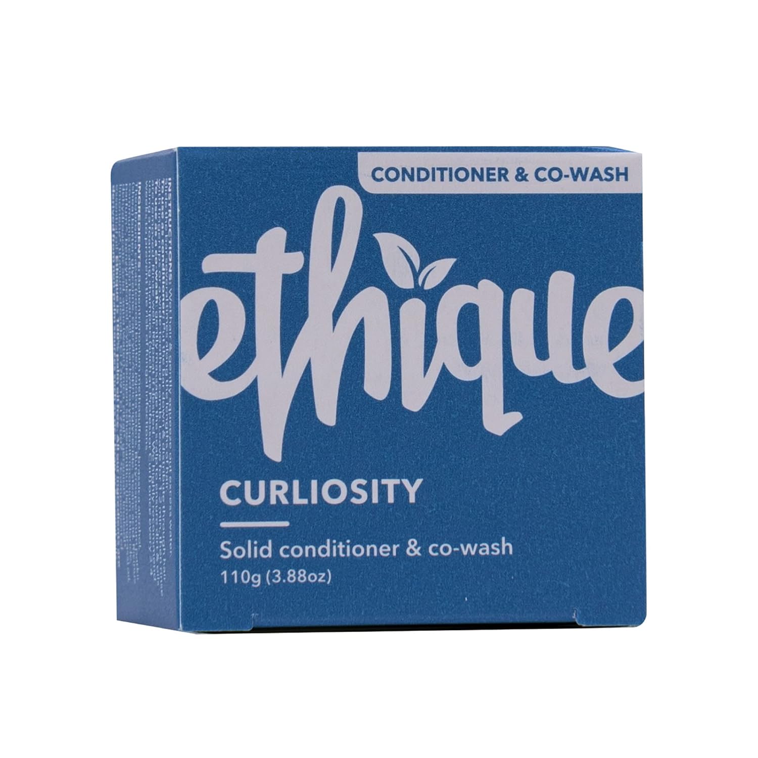 Ethique Conditioner Bar for Curly Hair - Curliosity - Light Weight Natural Cowash for Curly Hair, Sulfate Free, with Shea Butter and Cocoa Butter, pH Balanced, Plastic Free, Compostable 3.88 oz. : Beauty & Personal Care