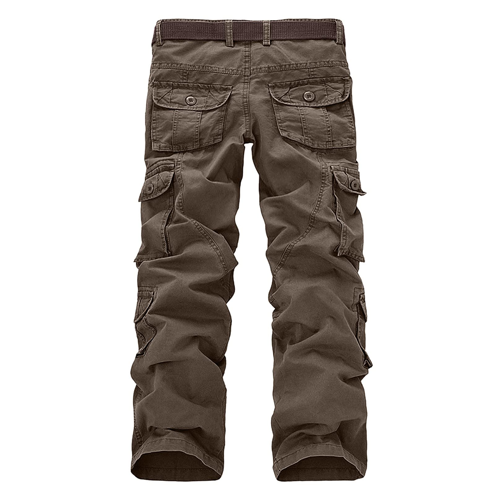 Pantalones cargo de algodón para hombre, pantalones chinos holgados, pantalones de trabajo, pantalones de trabajo, pantalones cargo para hombre, camuflaje militar, pantalones de trabajo para hombre,