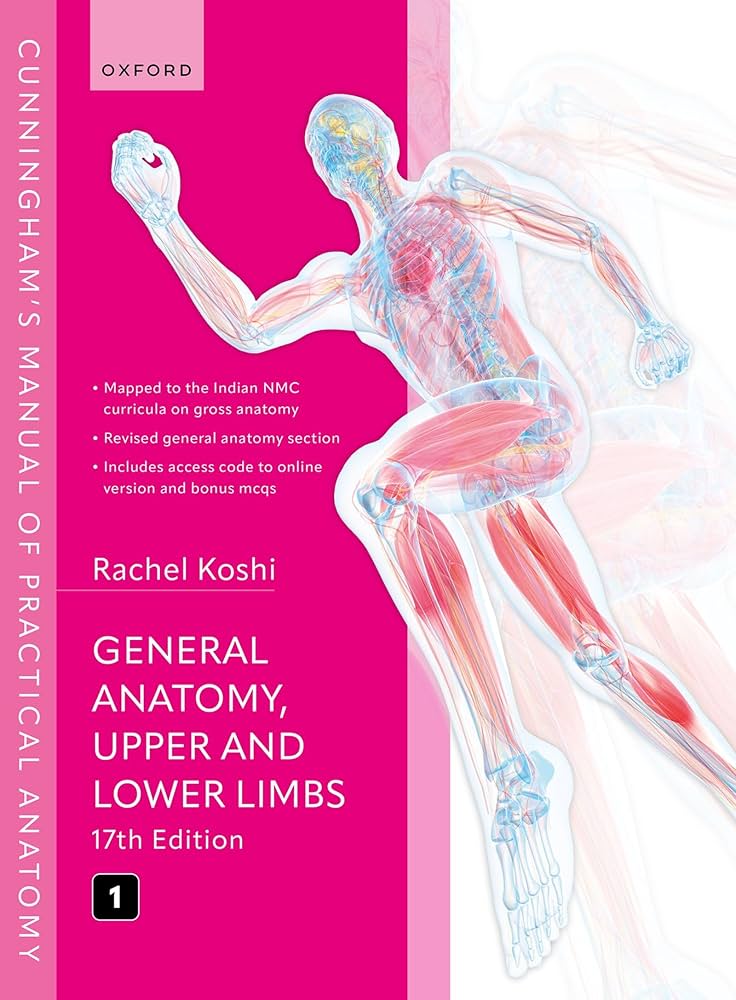 Cunningham's Manual of Practical Anatomy Vol 1 General Anatomy