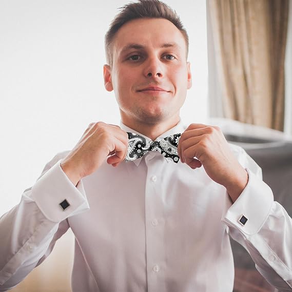 Bow Ties Pre Tied Adjustable Bowties for Wedding Party Leisure Men Girls Women Cute