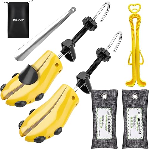 MISERWE Camilla de zapatos con bolsa de transporte profesional ajustable para hombres y mujeres