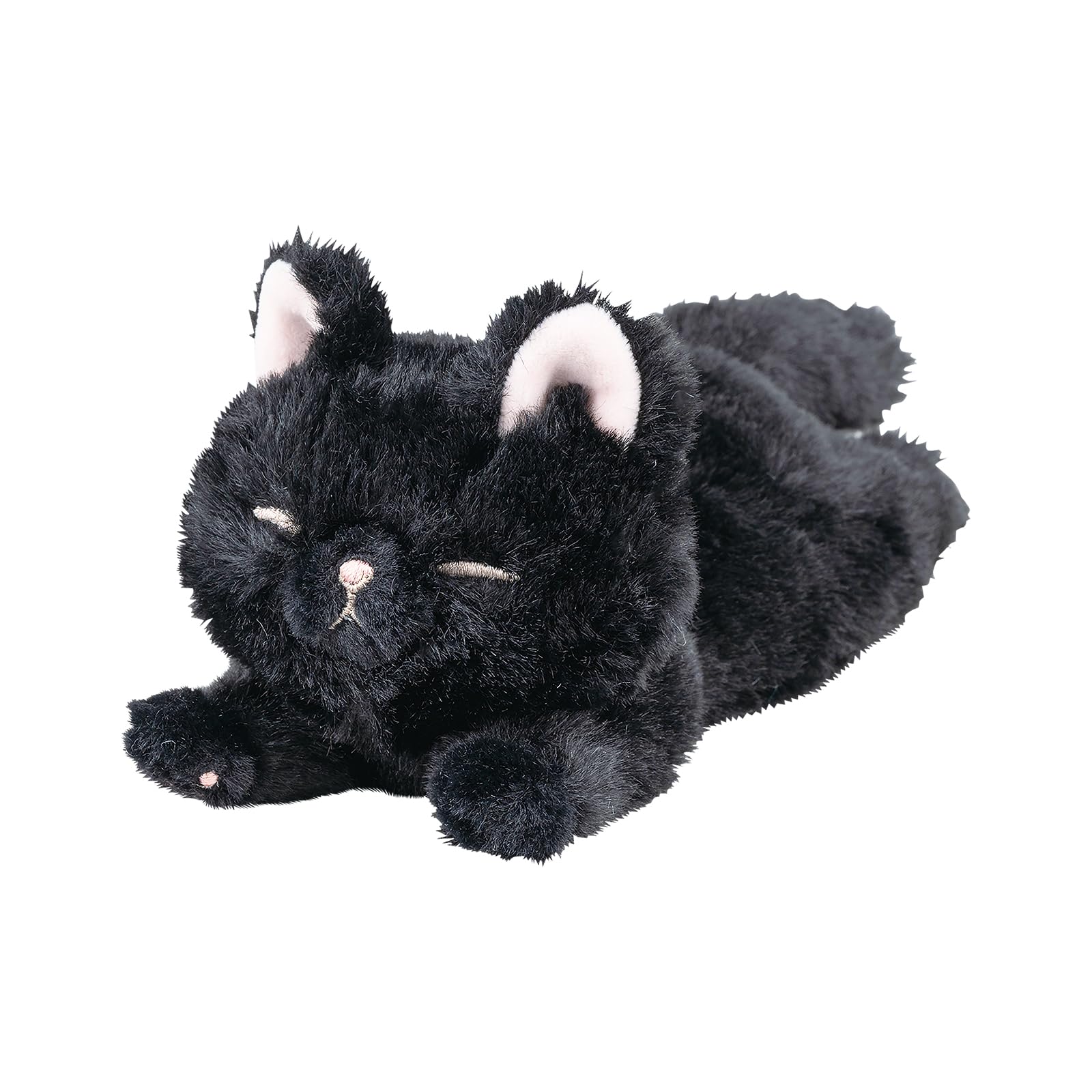 Livheart Mascot Kutatto Biyori Black Cat (Total Length: Approximately 7.9 inches (20 cm)) Cat Fluffy Armrest Plushie 37111-73 : Toys & Games