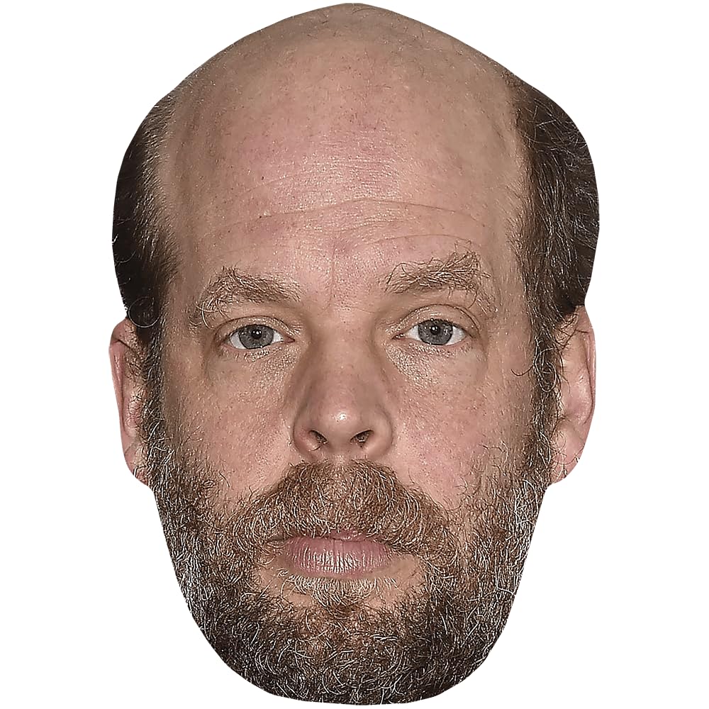 Will Oldham (Beard) Celebrity Mask, Flat Card Face, Fancy Dress Mask