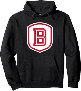 Bradley Braves Icon Logo Officially Licensed Pullover Hoodie