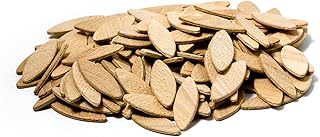 Tolux Wood Biscuits Size Number 20, Pack of 100 Pcs, Lamello Biscuit Joiner, Beech Wood Dowels for Carpenters and DIY Projects