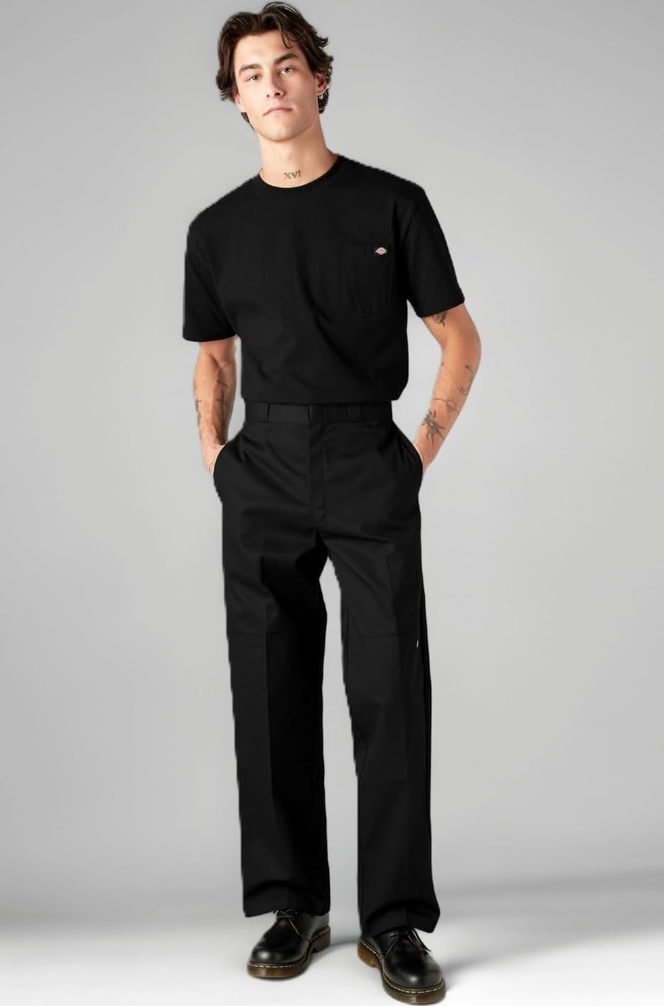 Men's Loose Fit Double Knee Work Pant