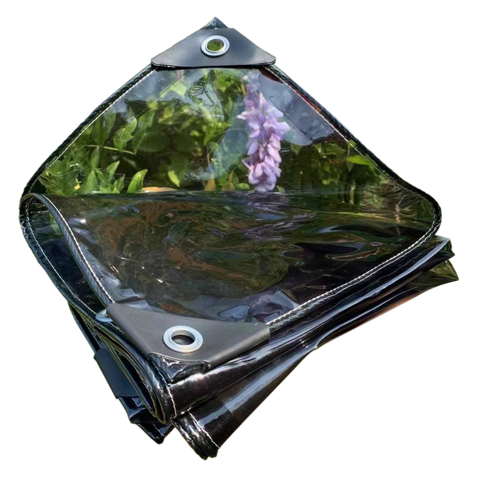 EdfYHSL Bâche Imperméable Couverture De Hangar En Plastique Transparent, Rideau De Bâche Transparent Anti-poussière, For Serres, Hangars En Plastique, Agriculture Bâche Claire(1x1m