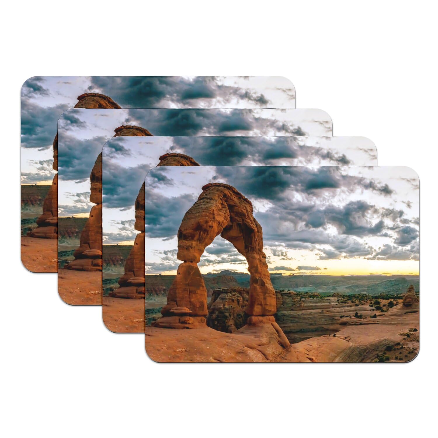 Set de table protection table Delicate Arch Utah pour éviter les taches et rayures