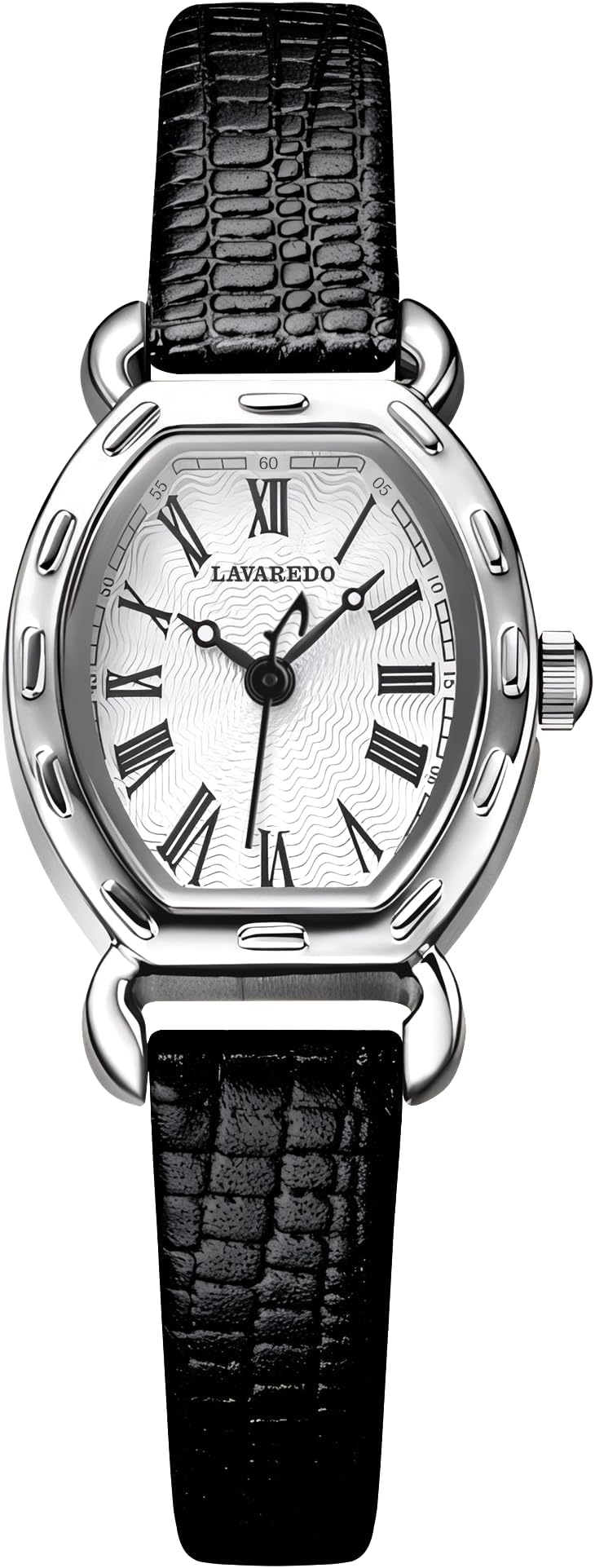 Women's Dainty Leather Band Vintage Ladies Waterproof Quartz Analog Square Dress & Casual Wrist Watches