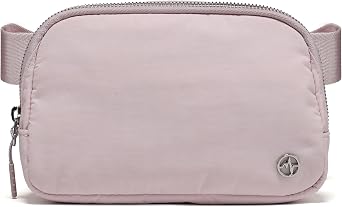 Pander Unisex Belt Bag Fanny Pack for Women with Adjustable Strap, Small Waist Pouch for Workout Running Traveling Hiking