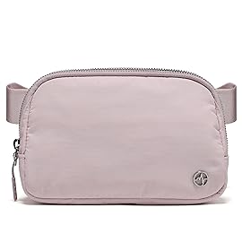 Pander Unisex Belt Bag Fanny Pack for Women with Adjustable Strap, Small Waist Pouch for Workout Running Traveling Hiking. (Pink)