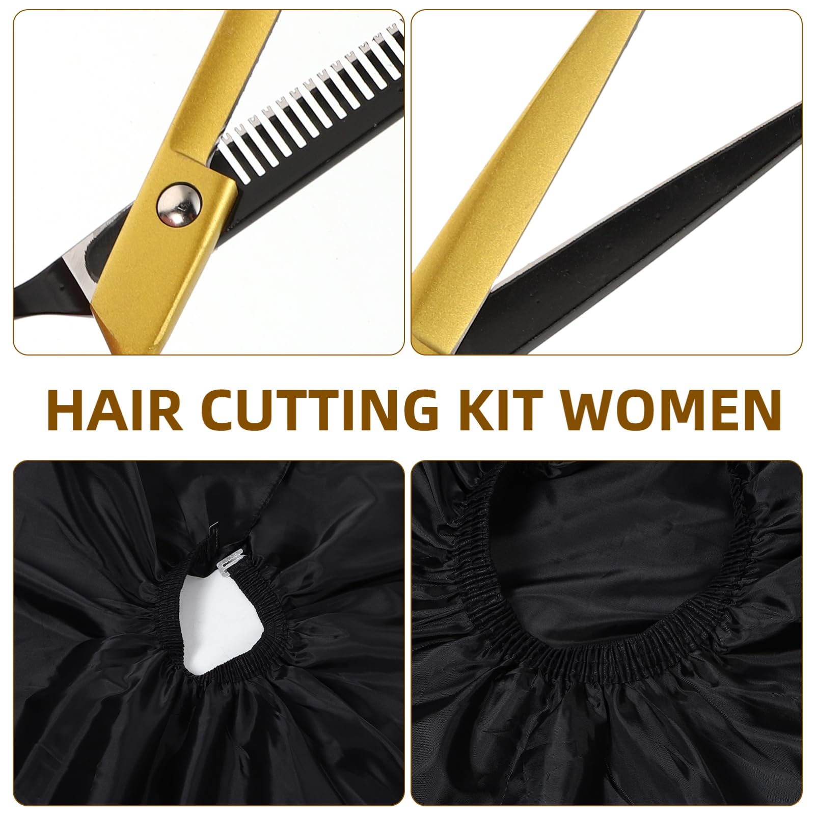 FOMIYES Kit da con Set di Forbici Sfoltitrici da Taglio per Fermagli per Lo Styling Forbici in Acciaio Inossidabile per Donne E Uomini Uso Domestico