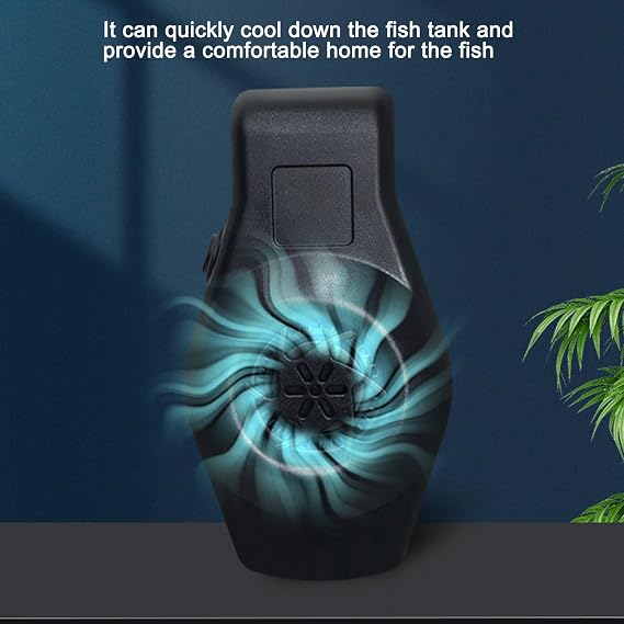 Aquarium Temperature Control Fan - Quiet Aquarium Cooling Fan - Efficient Aquarium Cooler Chiller for Home Kitchen and Seafood Market