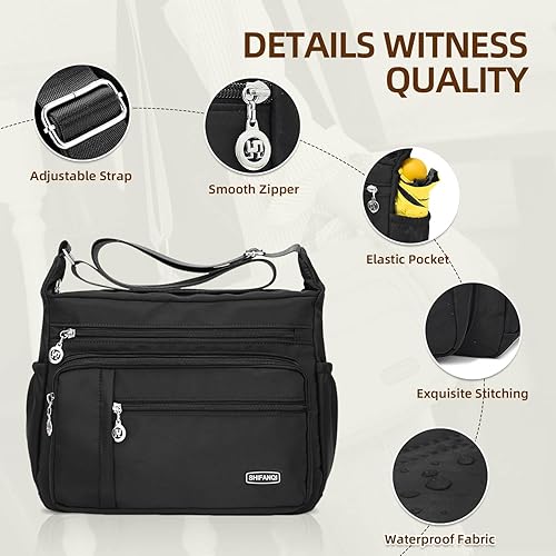 Miniatura 4 de Crossbody Bag for Women,Multi Pockets Cross Body Purses for Women, Ladies Shoulder Bag, Travel Purses and Handbags