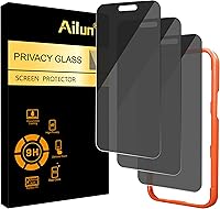 Vista 13 de Ailun Protector de pantalla de privacidad para iPhone 11 Pro/iPhone Xs/iPhone X [5.8 pulgadas], paquete de 2 fundas antiespía y protección privada