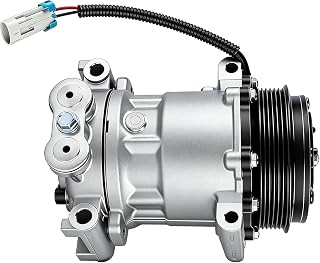 1136521 Air Conditioning Compressor Compatible with Chevrolet Blazer V6 4.3 1998-2005, Express 1500 V6 4.3 1999-2002, G10 Van Express V8 5.7 1996-1997