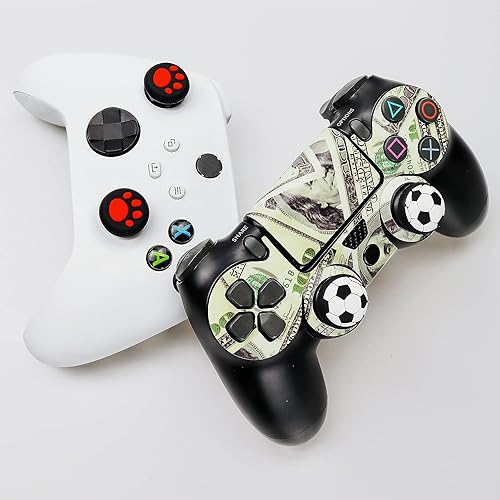 Miniatura 2 de 6 piezas de agarre para mando Ps5 PS4 tapas de silicona para el pulgar para Playstation 5 Playstation 4 Xbox 360 Xbox One Controller D 6 piezas