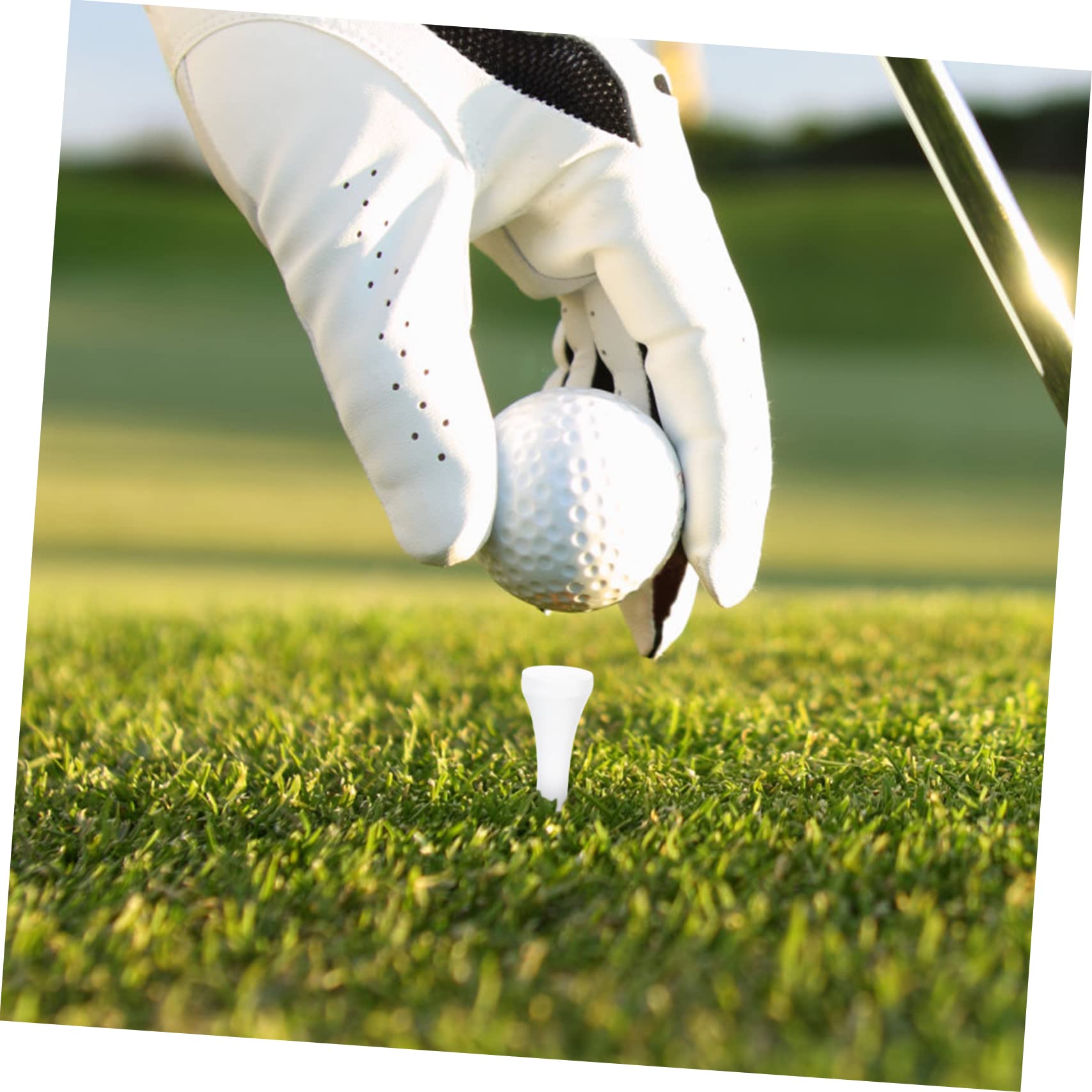 ibasenice Soporte De Golf Campo De Prácticas Tees De Golf Tees De Práctica Clavijas para Palos De Golf Suministros para Golf Tees Pequeños Tees Reemplazables Equipo De Golf Madera