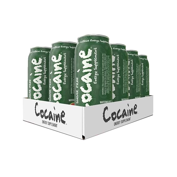 Hype Beverages Pre Workout Energy Drink Sugar Free Watermelon Ice 280mg Caffeine, 750mg Taurine, 50mg L-Carnitine, Vitamins C B6 B12 Zero Sugar Sparkling Fitness Drink Natural Flavor 12 Fl Oz (Pack of 12)