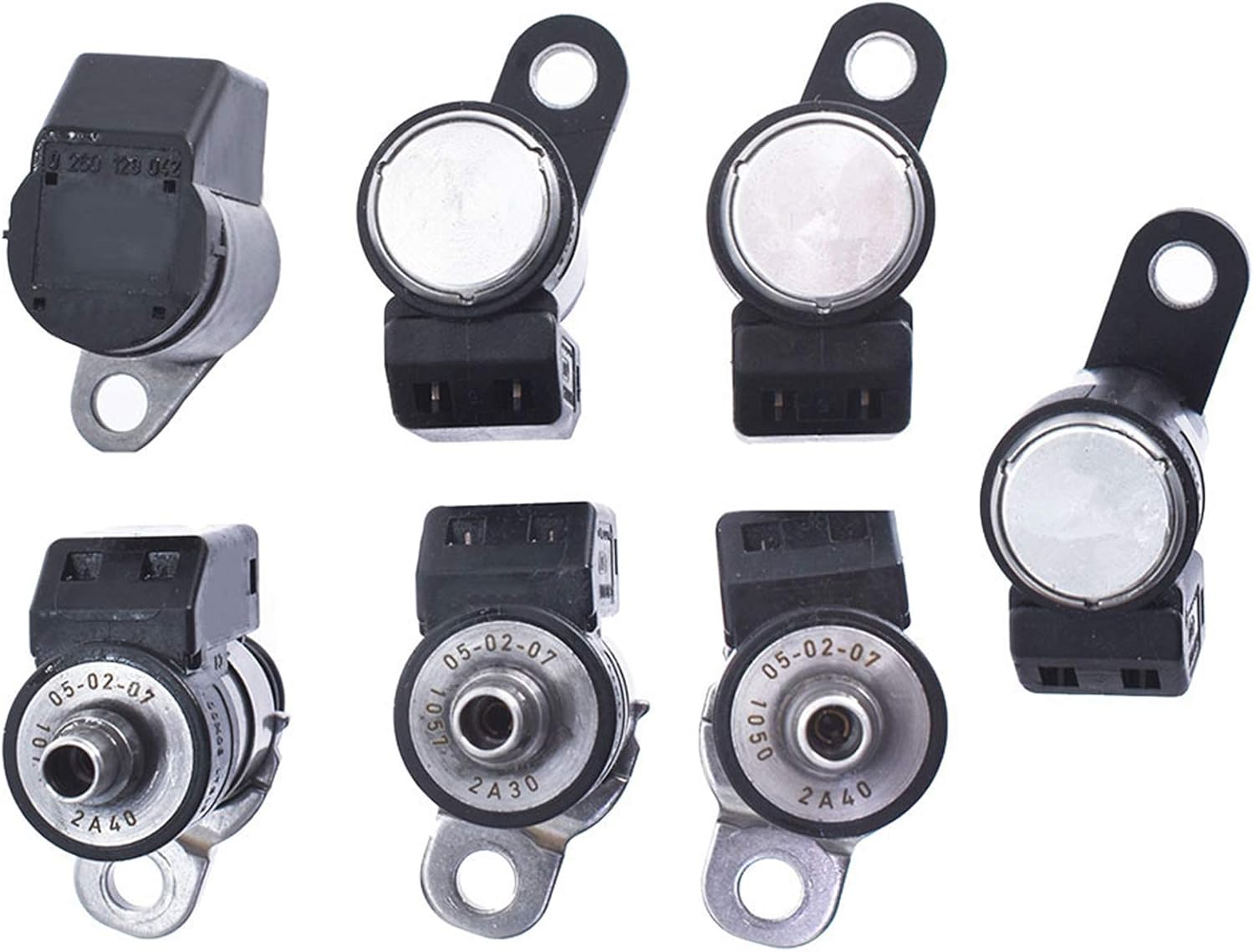 waltyotur 7pcs Transmission Control Solenoid RE5R05A 123929A 123933A 123934A Replacement for Nissan Infiniti