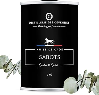 Distillerie des Cévennes - Huile de Cade pour Chevaux - Soin des Sabots - 1Kg - La Seule Huile 100% Fabriquée et Distillée en France