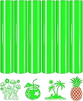 Vista 21 de Tintnut Vinilo HTV de Neón - 10 Hojas de 12 X 10 pulgadas Vinilo de Transferencia de Calor Neón Pastel Vinilo para Planchar para Camisetas Bricolaje