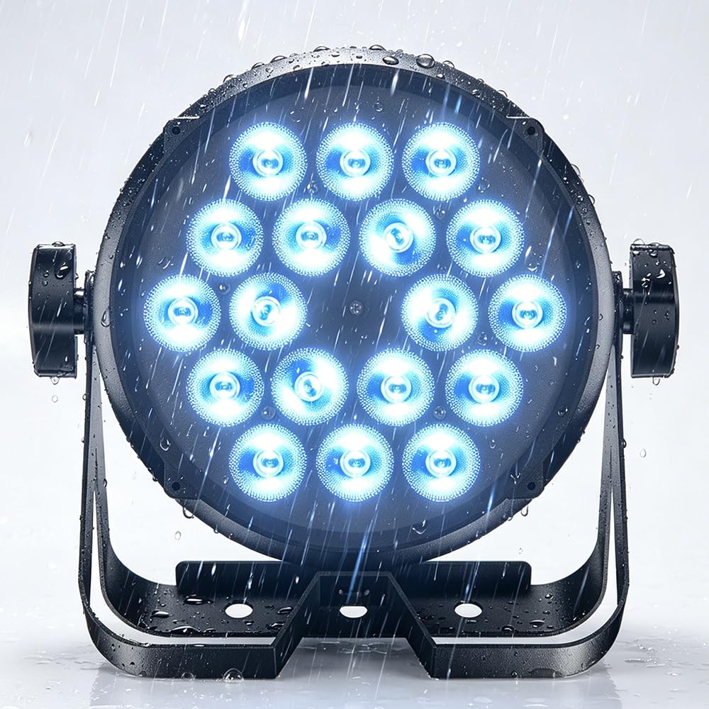 Amazon.com: SHEHDS Par Lights IP65 Waterproof Outdoor LED 18x12W