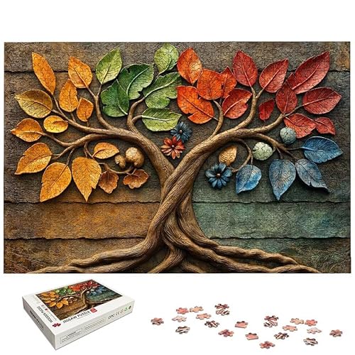 �F �p�Y�� 1500�s�[�X ��l���� �����̖� �W�O�\�[�p�Y�� �ؐ� Puzzle (87x57cm) ����������t�� �]�g�� ��l���� ��� ���� ��H�|�i Puzzle �z�[���f�R���[�V�����ɍœK�A�����ւ̃M�t�g�A�j���ւ̃M�t�g�AHome Deco
