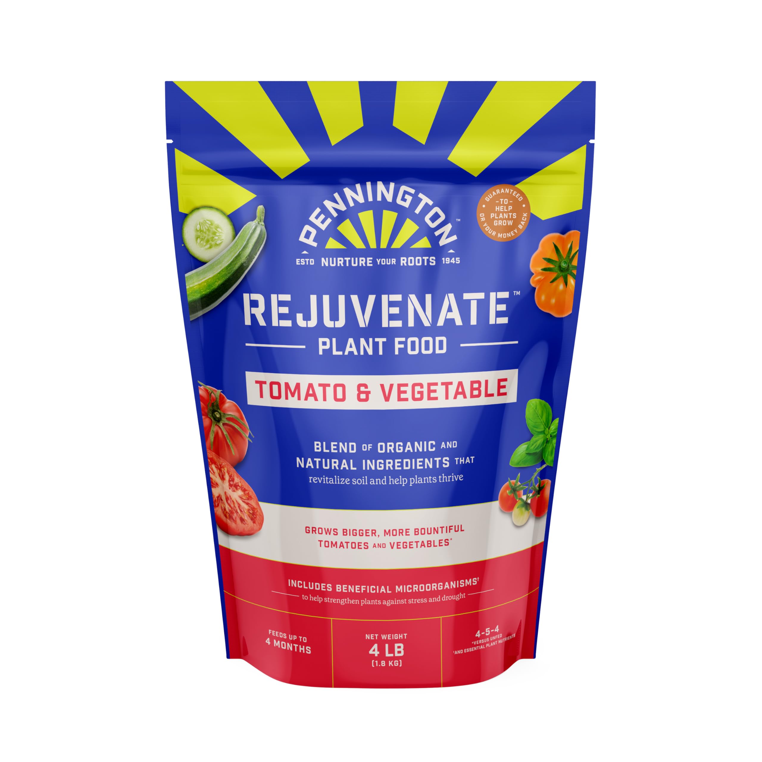 Pennington Rejuvenate Tomato & Vegetable 4 Pound