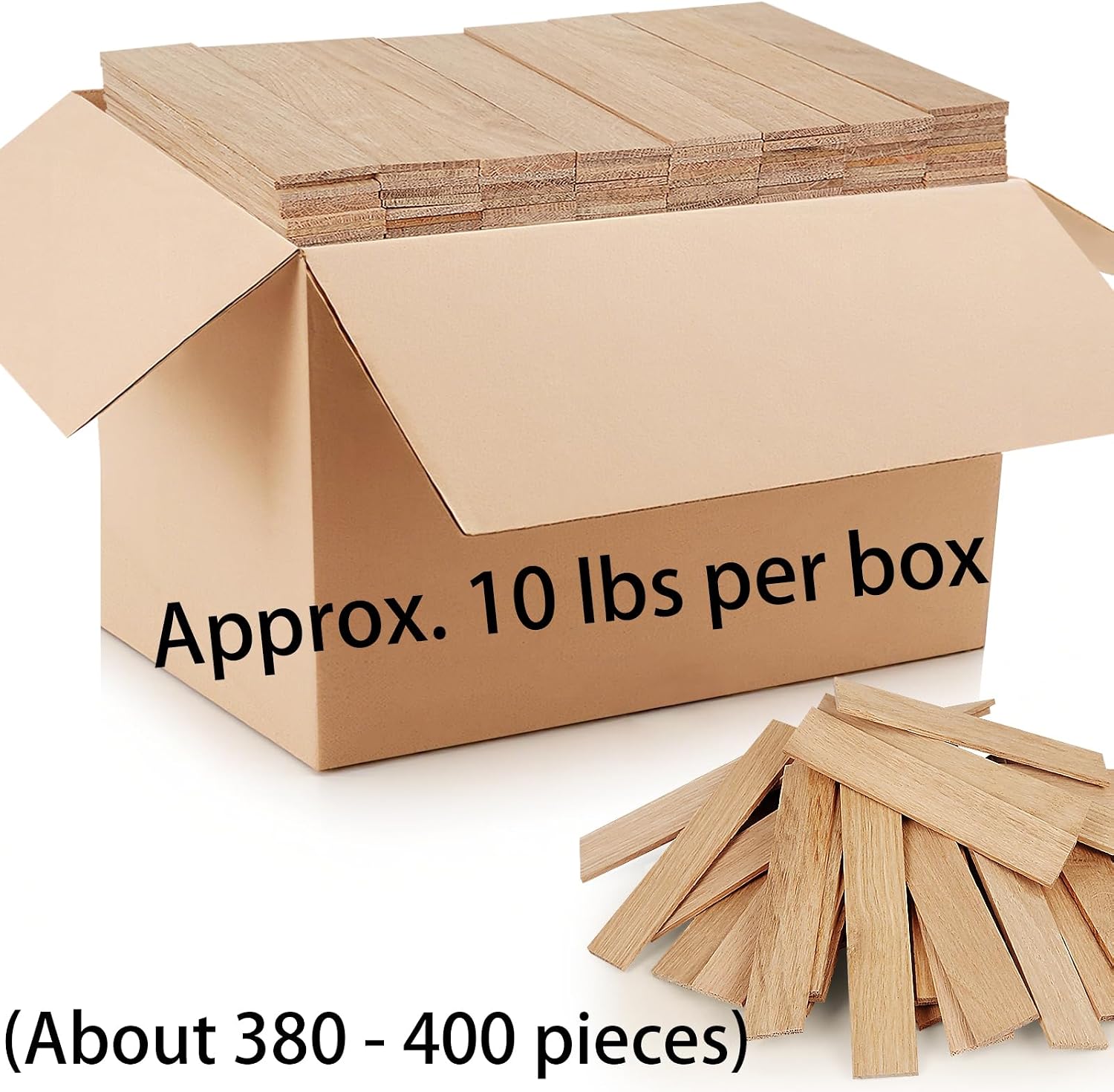 10 lbs Kiln Dried Oak Fire Starter Sticks 6 Inch Kindling Firewood for Outdoor Camping Bonfire Fireplace Natural Tinder Splints for Pizza Oven Smoker BBQ Fits Solo Stove Ooni Gozney
