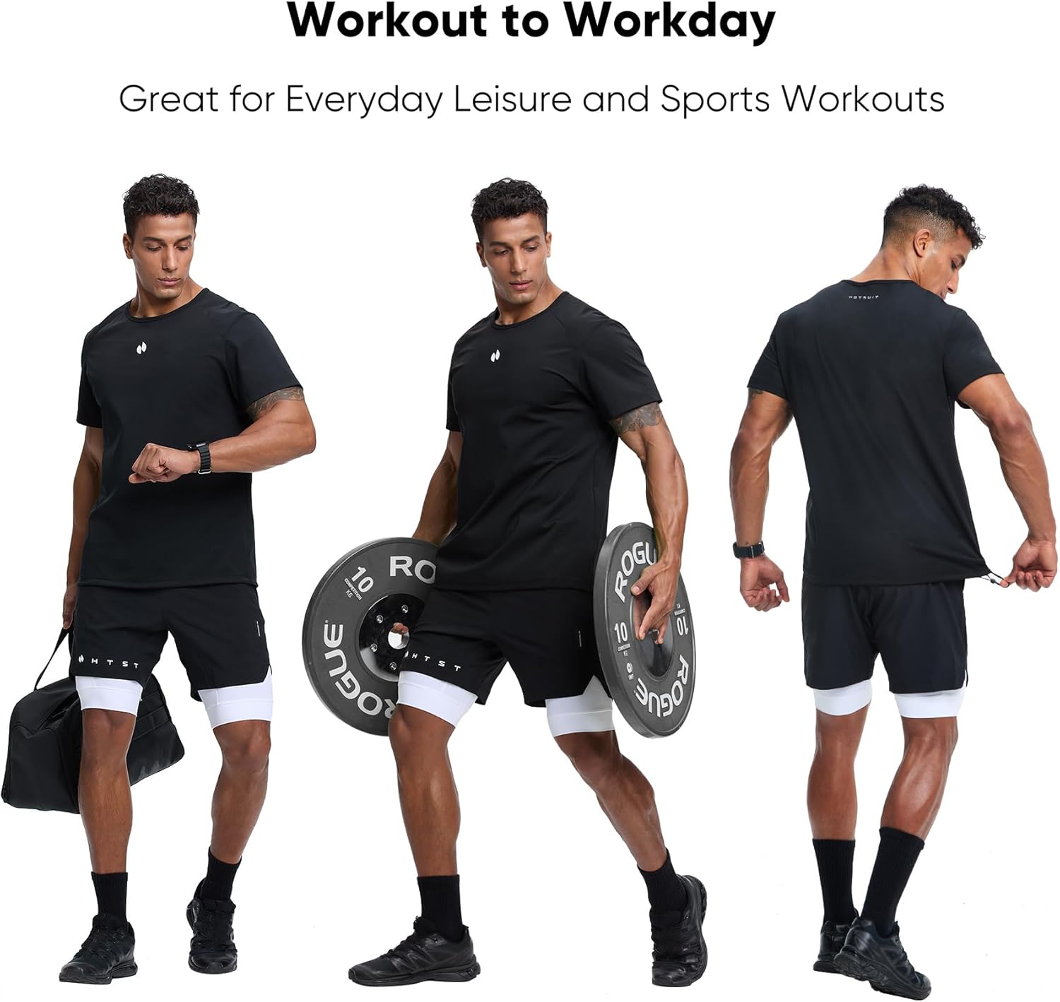 HOTSUIT Sauna Shirt for Men Weight Loss Heat Trapping Vest Workout Sweat Suits Fat burning Tops for Gym Exercise Boxing