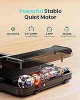 Vista 4 de Almohadilla para caminar, caminadora para debajo del escritorio con inclinación para oficina en casa, 2.5 HP, caminadora portátil con capacidad